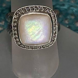 David Yurman Albion MOP Ring -size 6